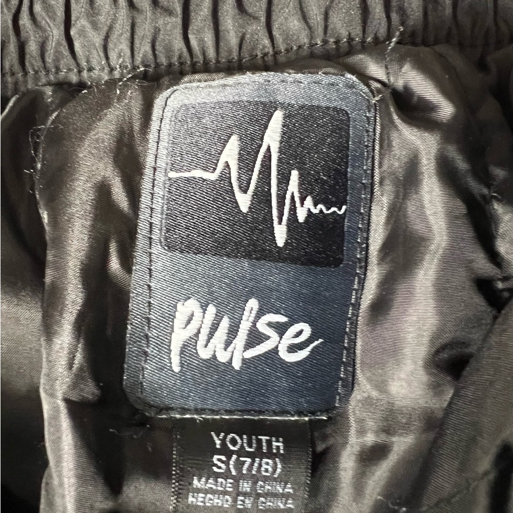Pulse Snow Pants Youth Size Small Black Color